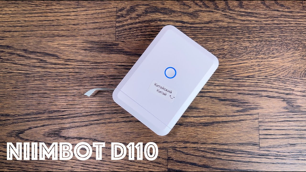Мини принтер Niimbot D110