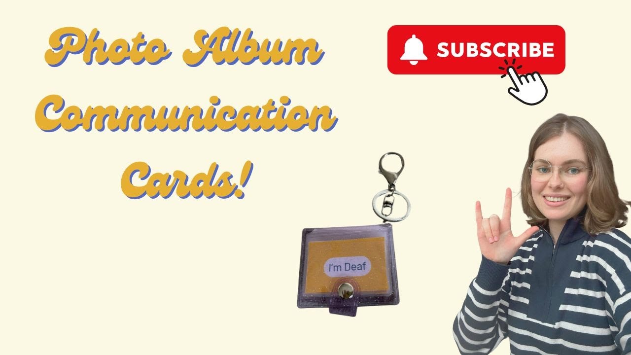 How to Assemble Communication Cards into Mini Photo Album