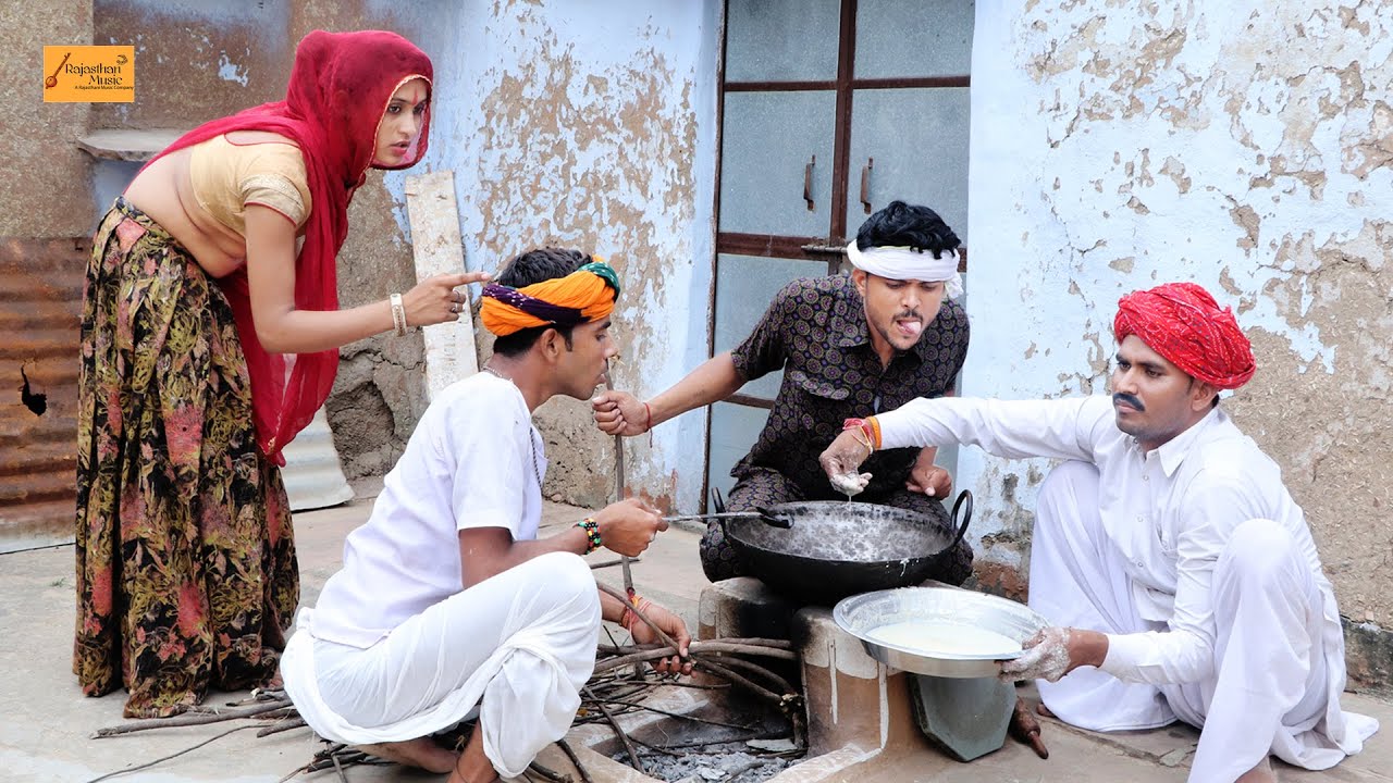 मंगल्यो दादो निकाल दियो कड़ा पुआ - फिर देखो क्या हुआ | Marwadi Comedy | Godhya Bodhya Ki Comedy