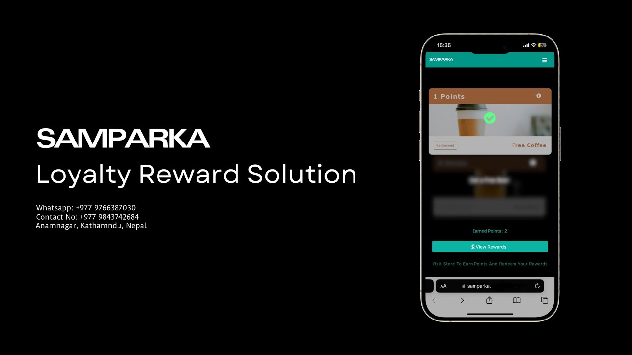 Samparka Loyalty Rewards Solution