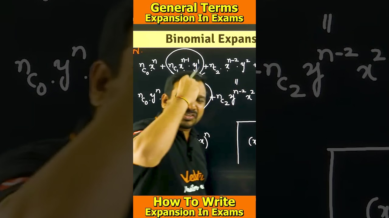Learn Binomial Theorem The Easiest Rank Booster! #jee #maths #shorts #viral