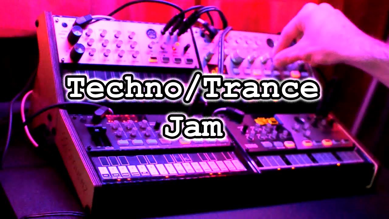Melodic Techno Trance Synth Jam | Korg Volca Live Performance