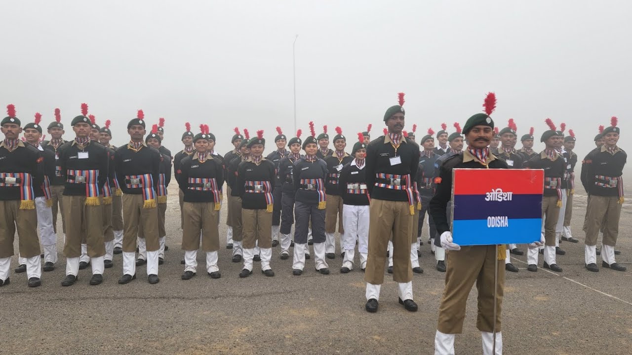 NCC RDC Odisha Contingent Pm rally pratice Vlog 6#2025#rdccamp#kkvlogs#rdc#pmrally#odisha#pmrally#yt