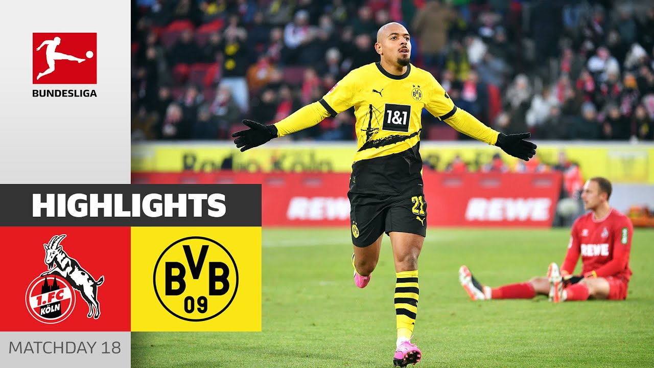 BVB Outclasses Cologne | 1. FC K&ouml;ln - Borussia Dortmund 0-4| Highlights | MD 18 &ndash; Bundesliga 2023/24