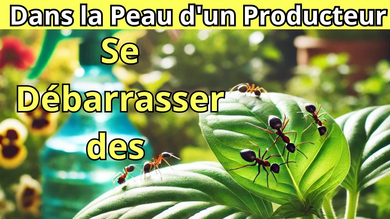 Recette de Mon Grand-Père pour Éliminer les Pucerons et les Fourmis.