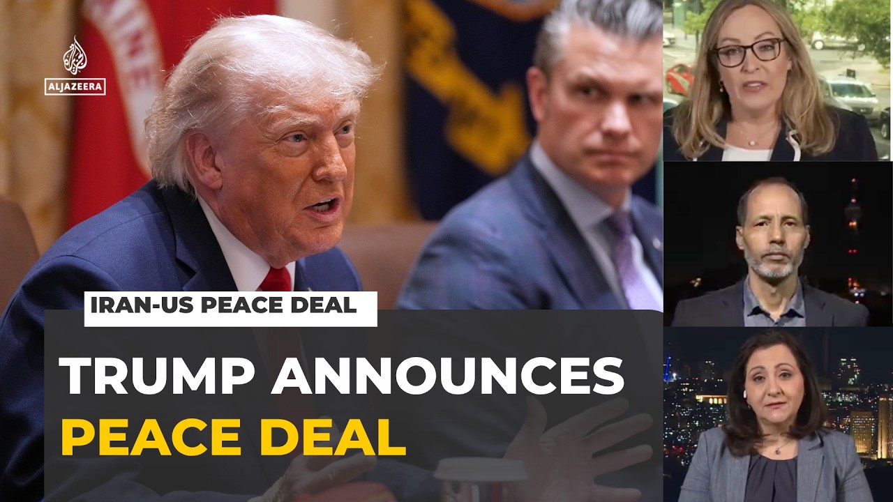 US and Iran reach peace deal to end war and lift naval blockade