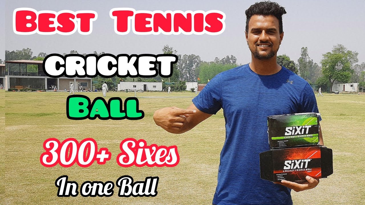 🔥 Best Tennis Cricket Ball | Sixit Cricket Tennis Ball | Cricket With Vishal Tennis Ball Cricket