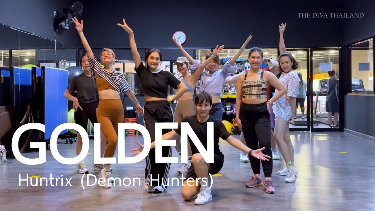 [KPop] Golden - Huntrix (Demon Hunters) | Dance Workout | The Diva Thailand 