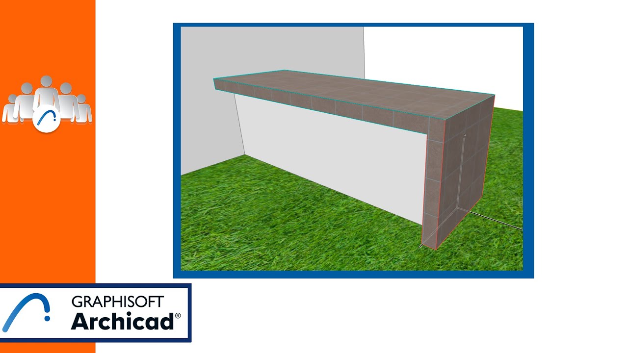 Archicad: Balc&atilde;o de bet&atilde;o 