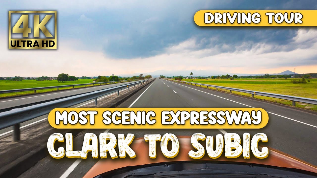 Driving Tour from Clark to Subic via SCTEX! | Driving Tour 2025