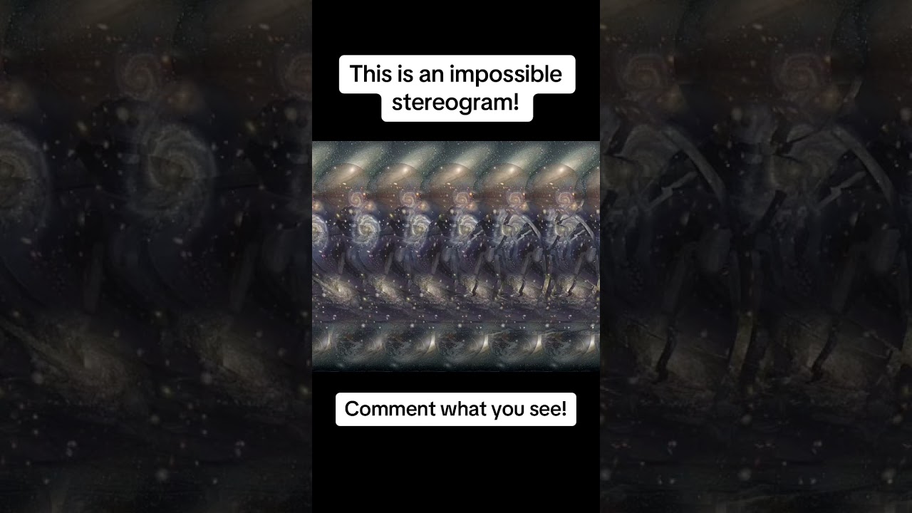 What do you see 👀? #stereograms #stereogram #3deffects