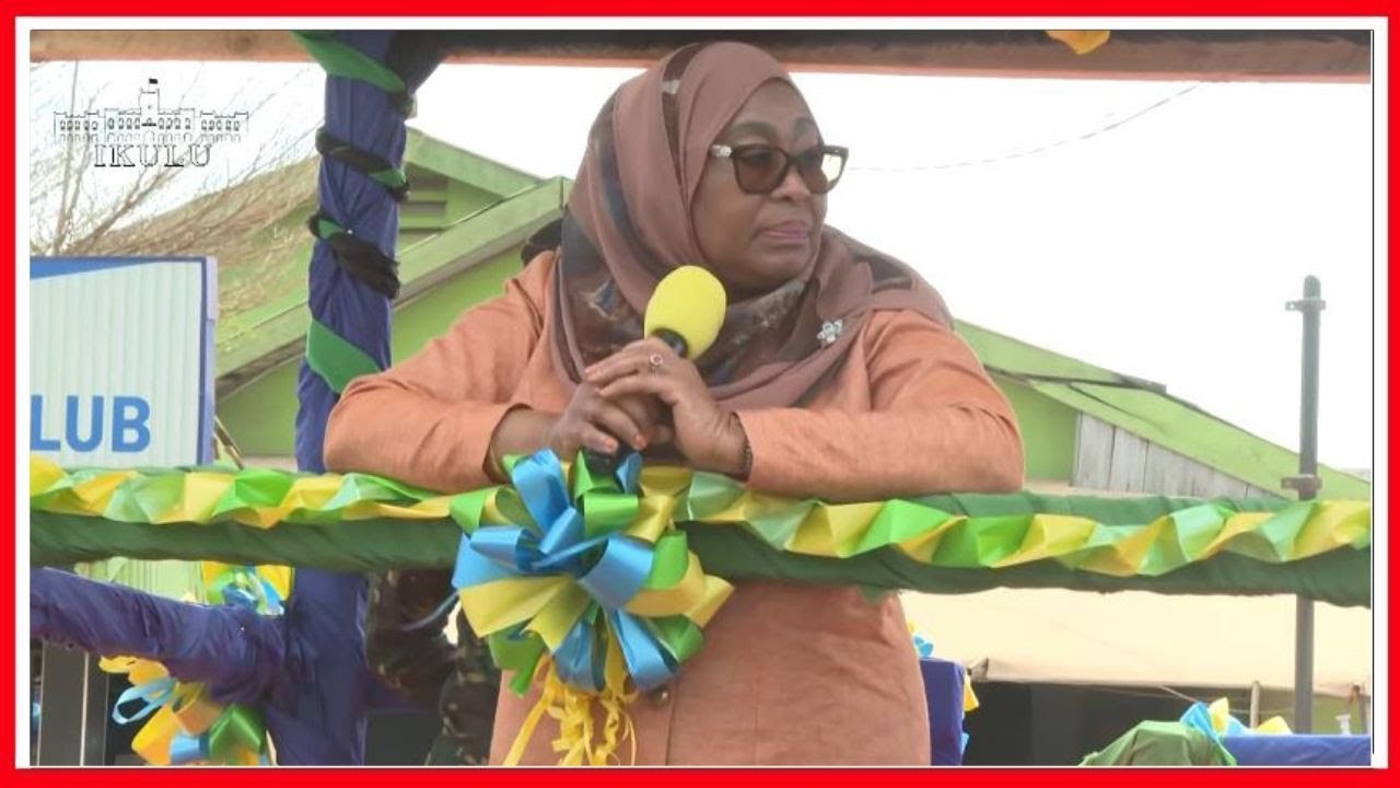 🔴#Live: RAIS SAMIA AWASALIMIA WANANCHI wa MLOWO WILAYANI MBOZI - NYOMI LAFURIKA KUMSIKILIZA...