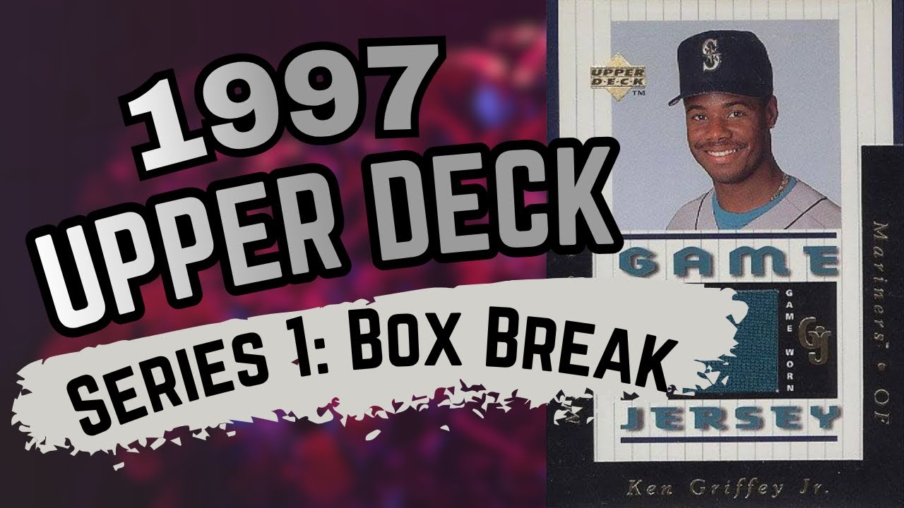 Box Break 1990-х годов #94: 1997 Upper Deck Series 1 — оригинальная игровая майка