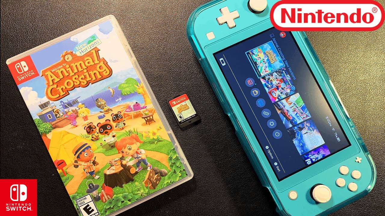 Animal Crossing | Nintendo Switch Lite | Unboxing and Gameplay
