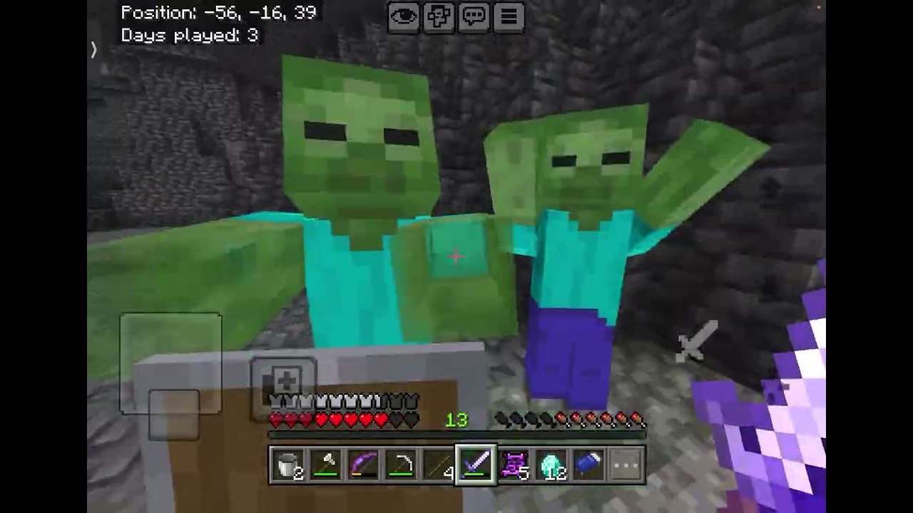   ￼ Surviving 100 days in Minecraft. With Friend. Part 2￼