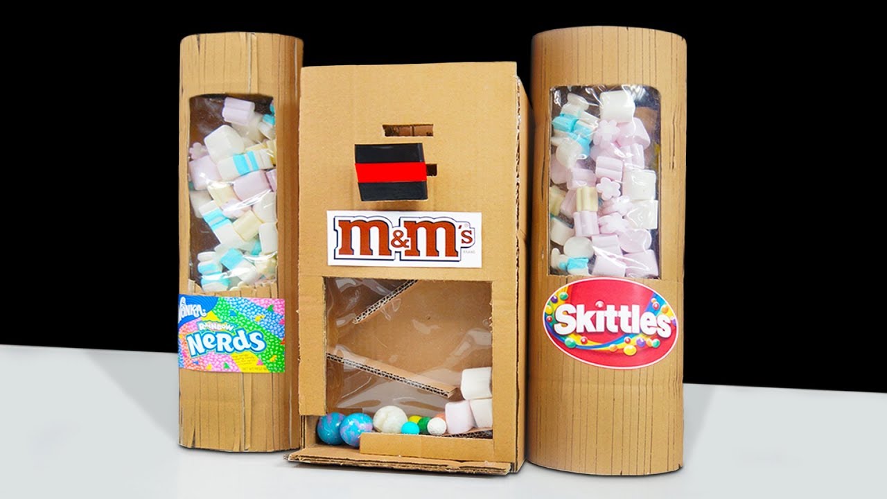 Wow! Amazing How to Build Candy Vending Machine