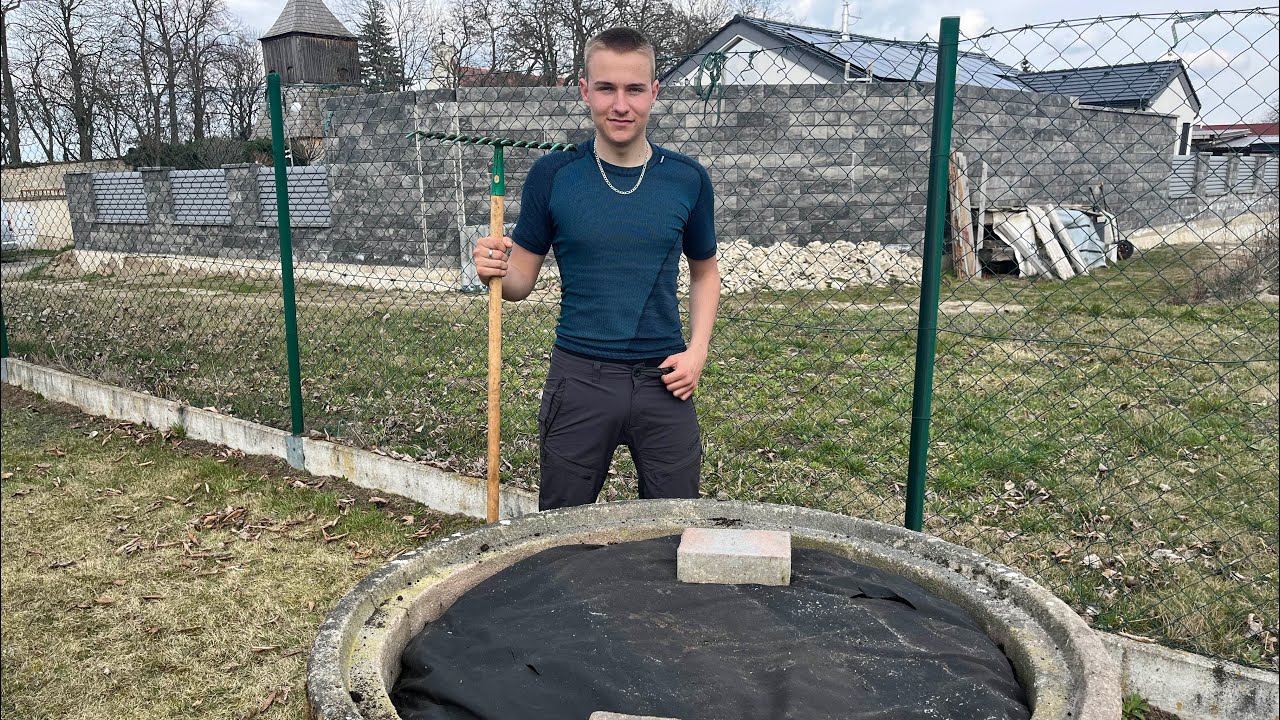 Vyvýšený záhon z betonové skruže |SPORTSMAN|