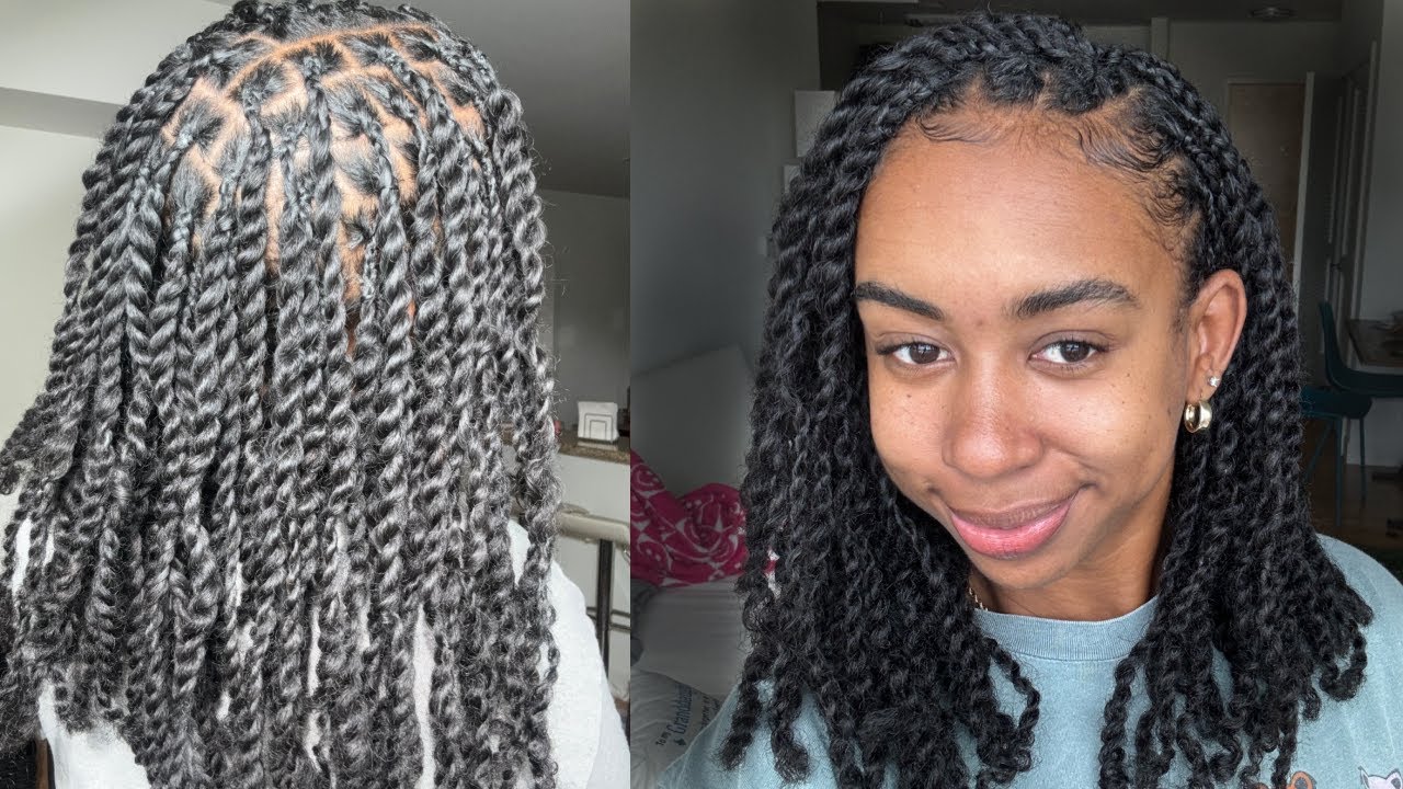 Mini Twists with Human Hair from QVR