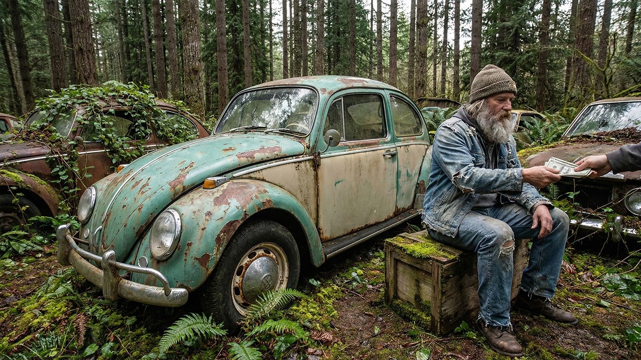 ASMR Car Restoration | Restoring a Volkswagen Beetle from Abandoned Wreck to Showroom