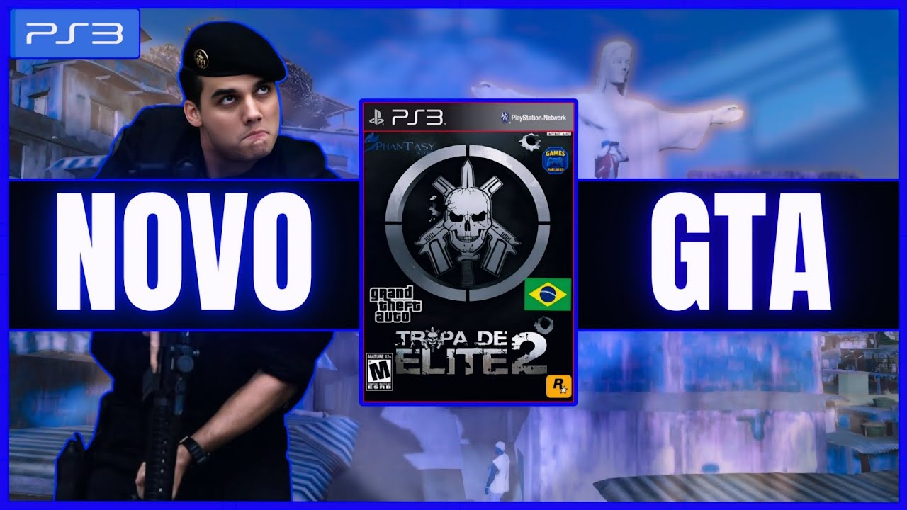 NOVO GTA SAN ANDREAS TROPA DE ELITE 2 PARA PS3/PS2 | GAMEPLAY COMPLETO 