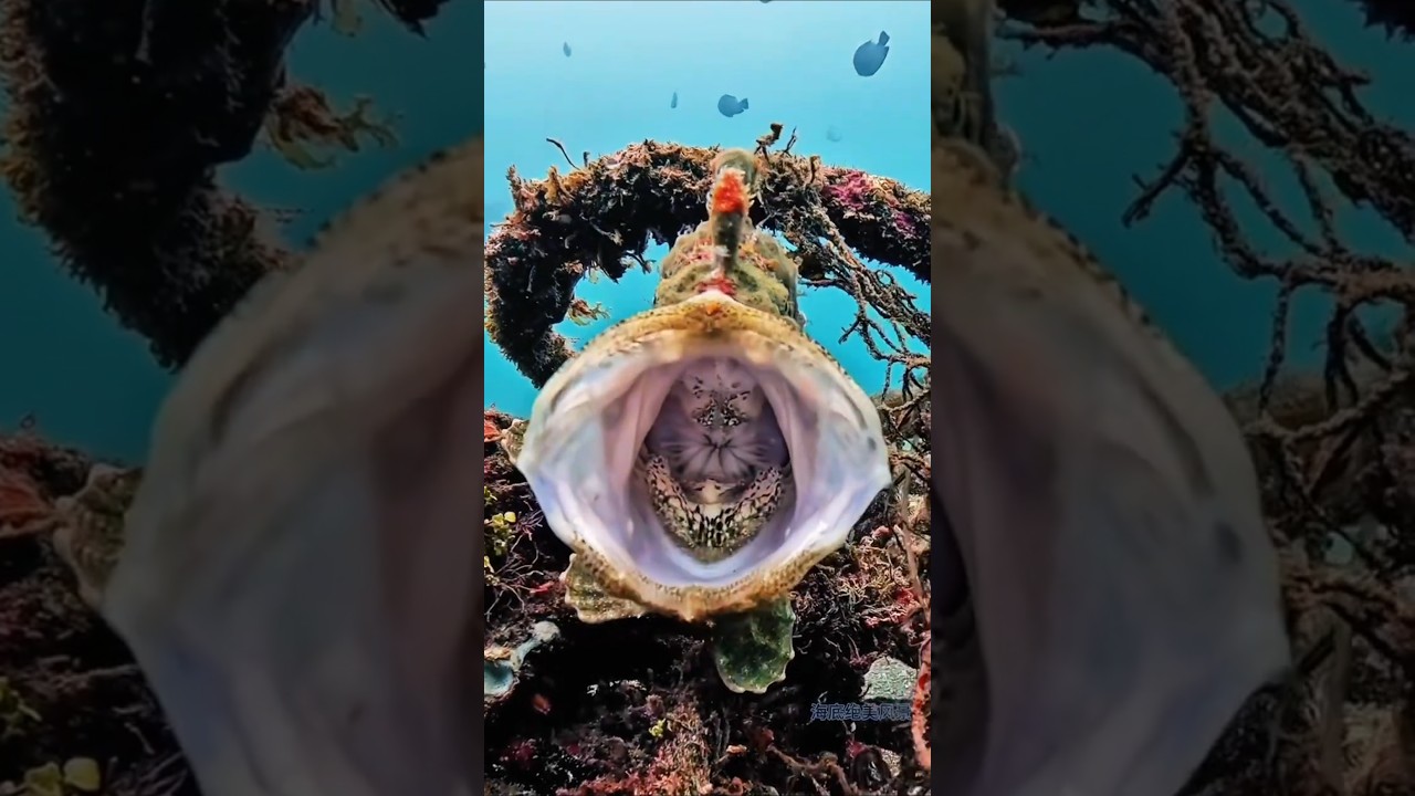 Fish with big mouth