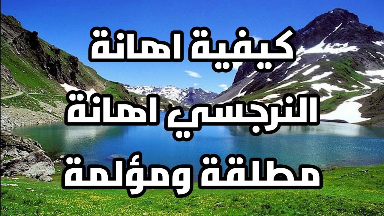 كيفية اهانة النرجسي اهانة مطلقة ومؤلمة