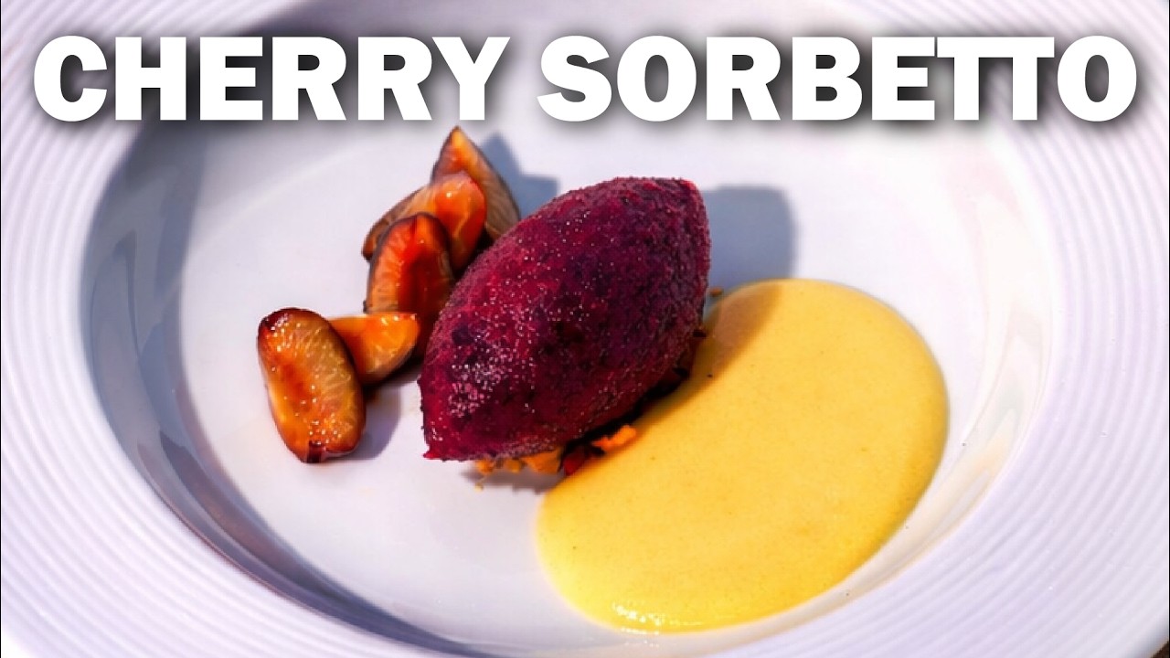 Sorbetto alla ciliegia - un viaggio sensoriale tra profumi e territorio