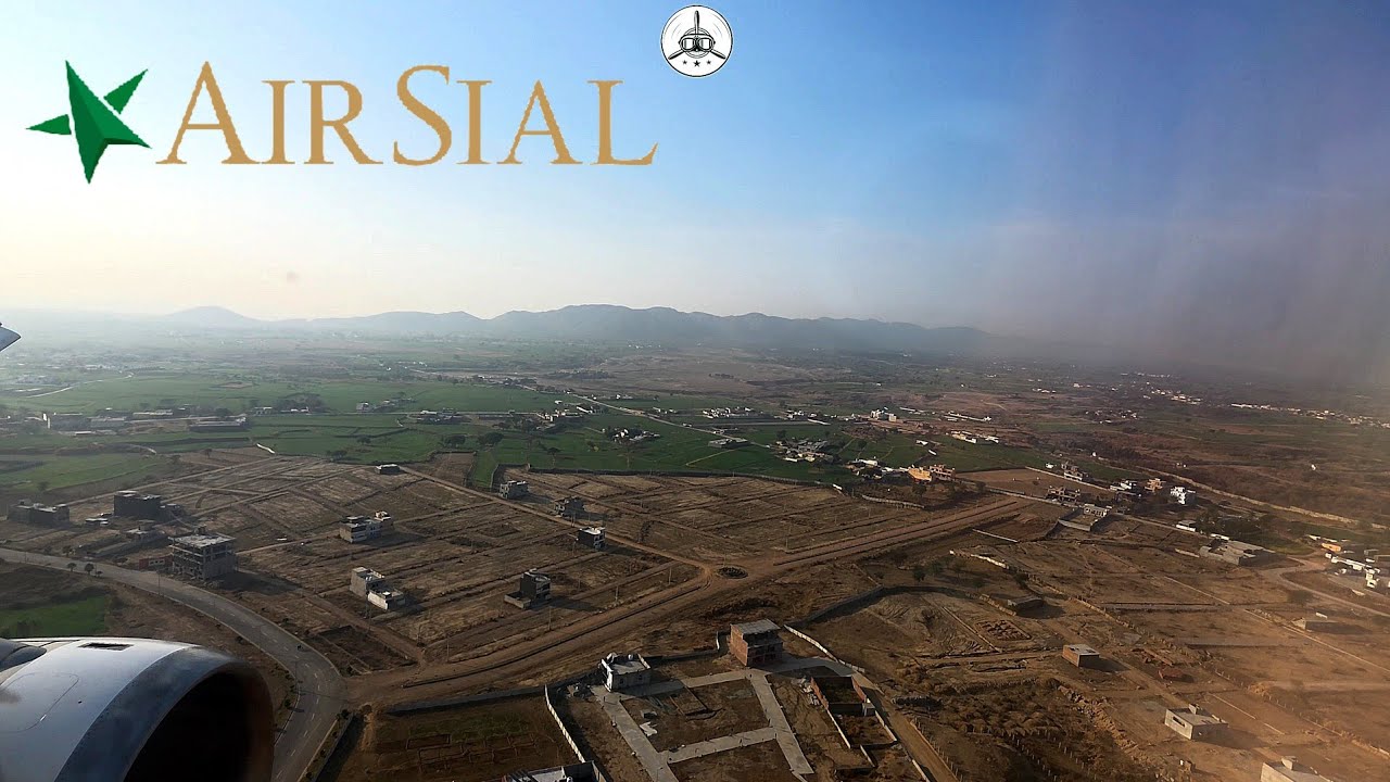 AirSial PF121 Karachi to Islamabad | KHI to ISB Full Flight
