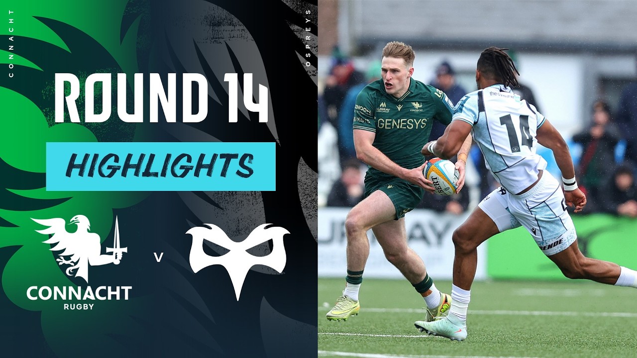 Connacht v Ospreys | Highlights | Round 14 | URC 2025/26