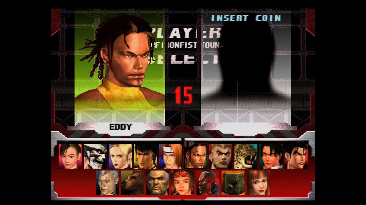 TEKKEN 3 - Arcade Mode - Eddy Gordo