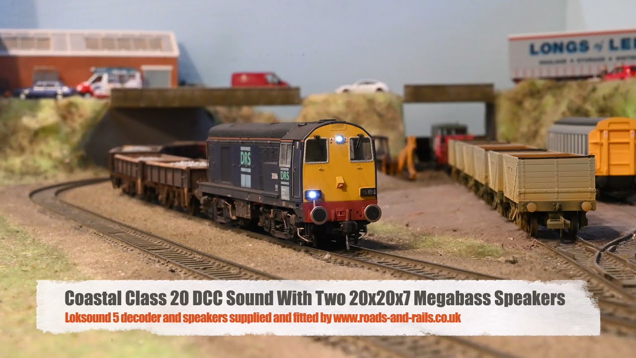 Bachmann Class 20/3 With Coastal Sound And A Pair Of Megabass Speakers