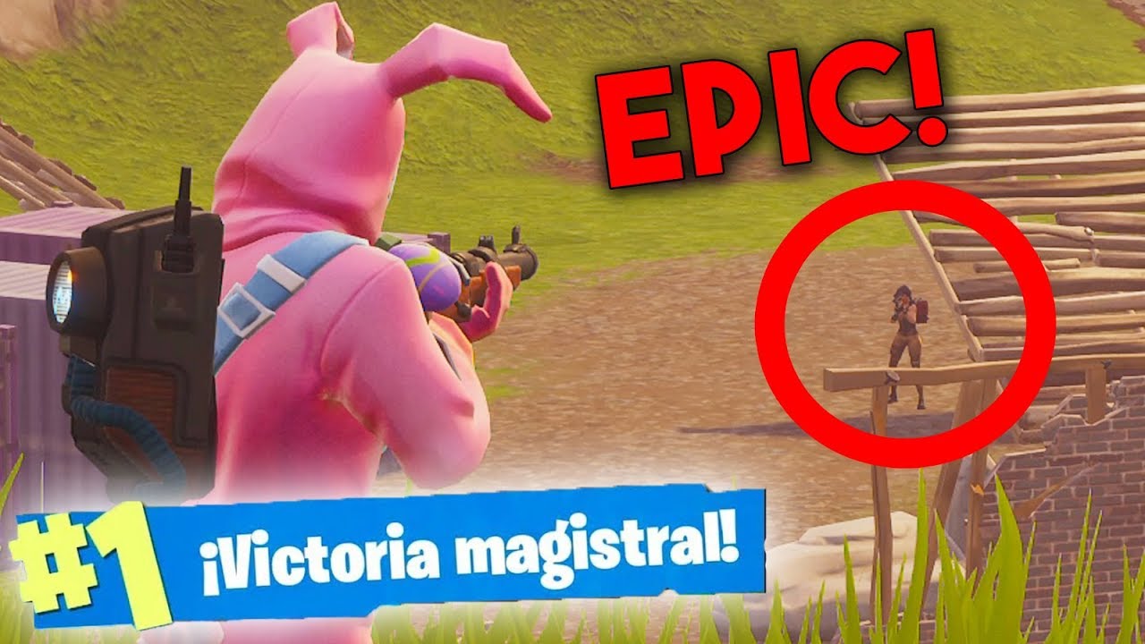 SUPER TIRO Y... VICTORIA ÉPICA! - Fortnite Battle Royale