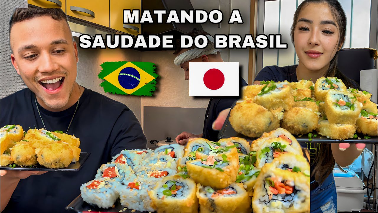 PREPARAMOS O FAMOSO SUSHI NO JAPÃO 🇯🇵