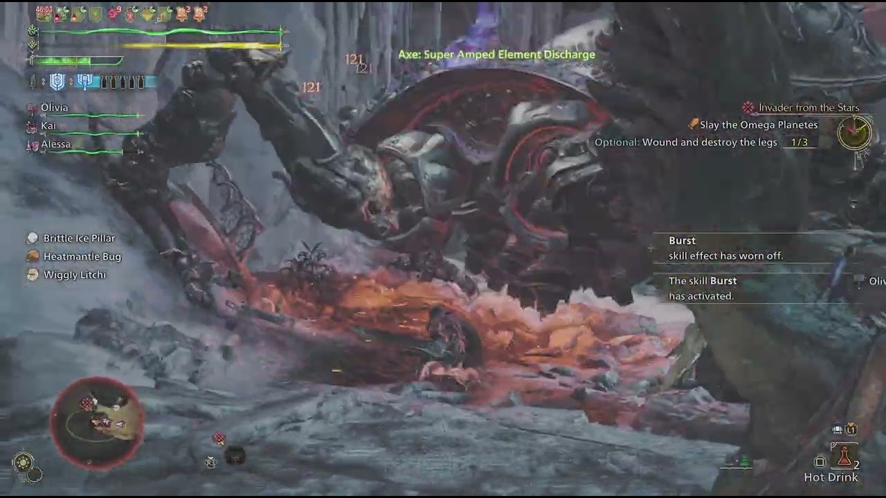 Mh Wilds round 4 victory against omega