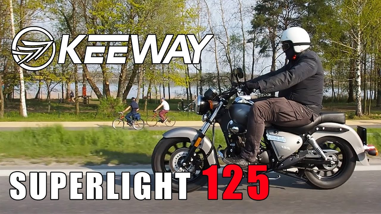 Keeway Superlight 125 - Chopper w amerykańskim stylu