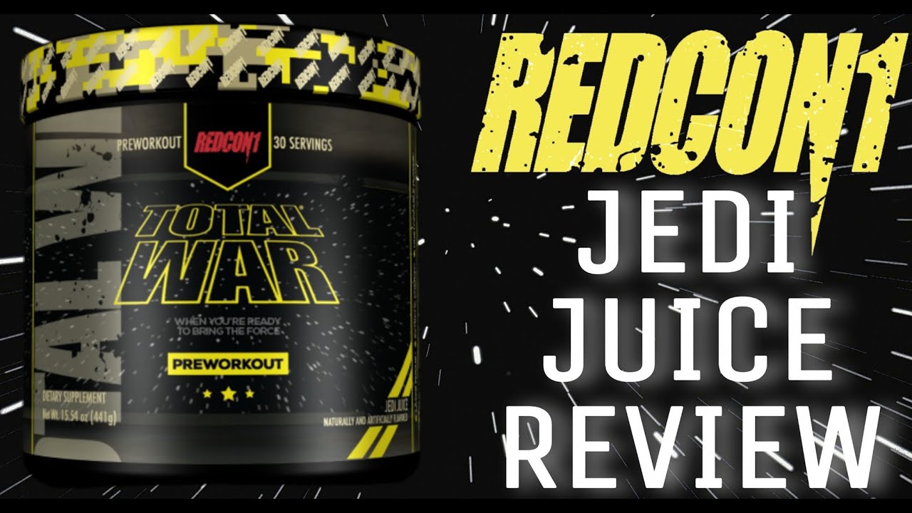 JEDI JUICE Total War Redcon1 Pre Workout REVIEW