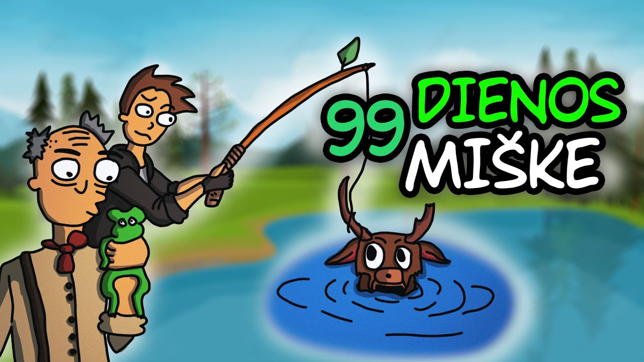 Išgyventi 99 Dienas Miške Su Seniu!