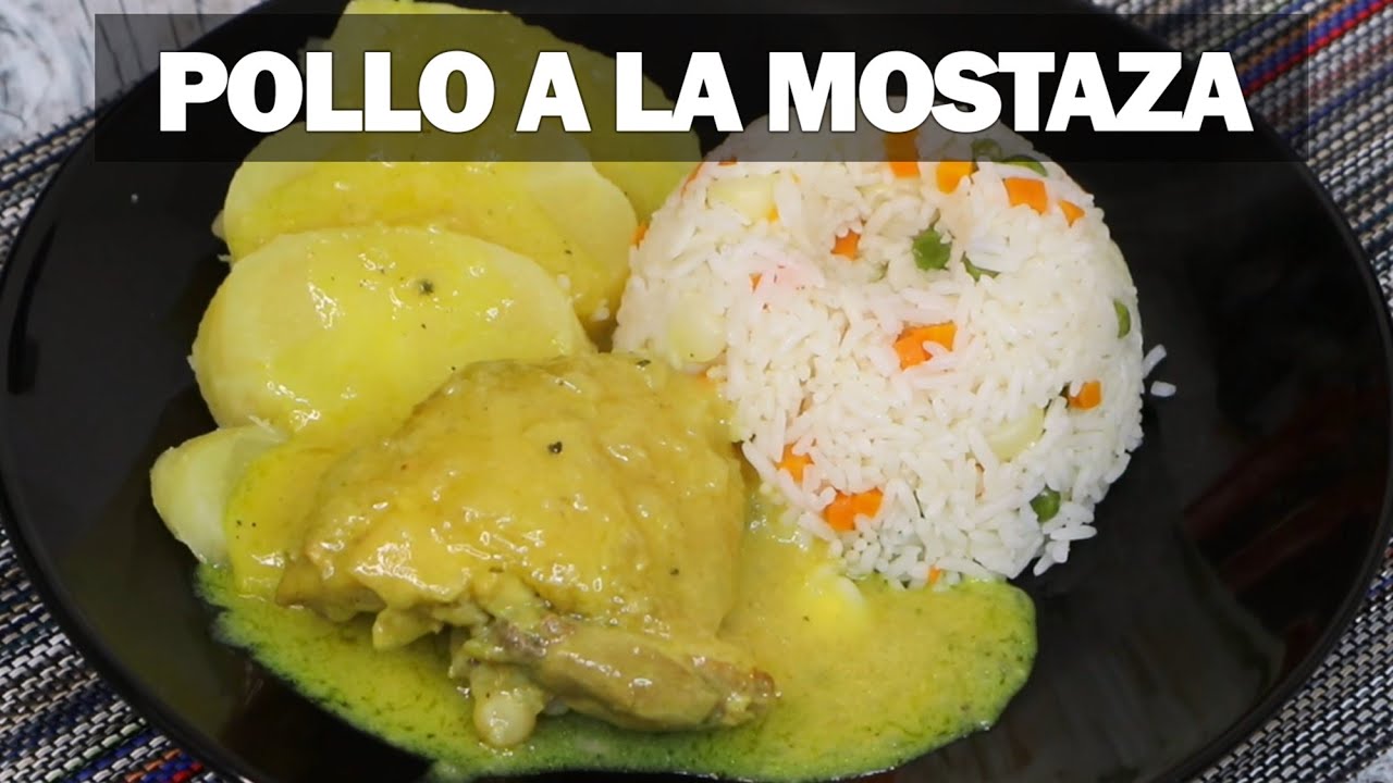 ¡Esta es la receta más SABROSA de POLLO a la mostaza! ¡Rica y fácil! | Sabroso
