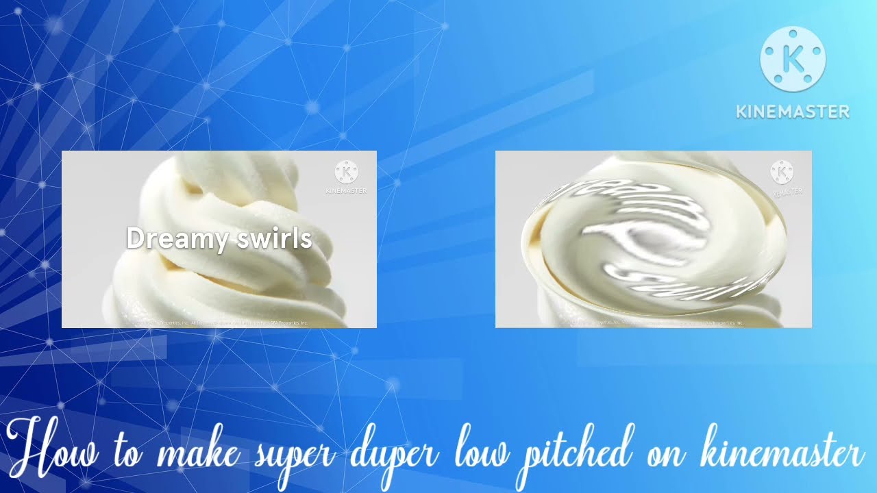 how to make super duper low pitch on kinemaster