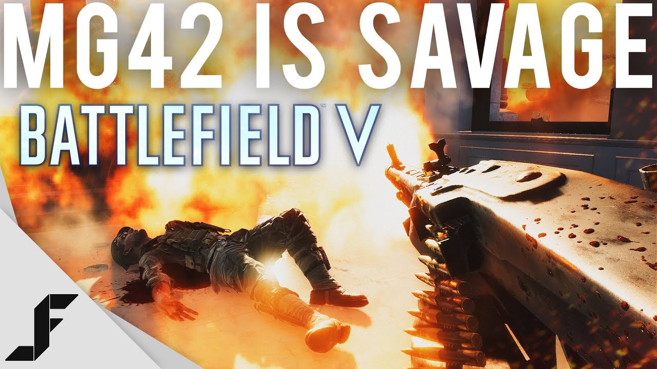 The MG42 is an Absolute Savage in Battlefield 5