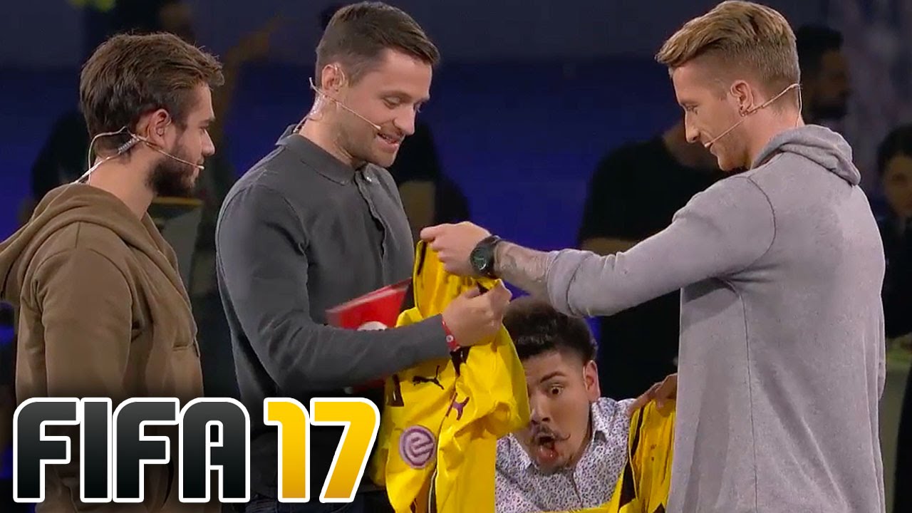 PLAYING FIFA 17 WITH MARCO REUS!!!