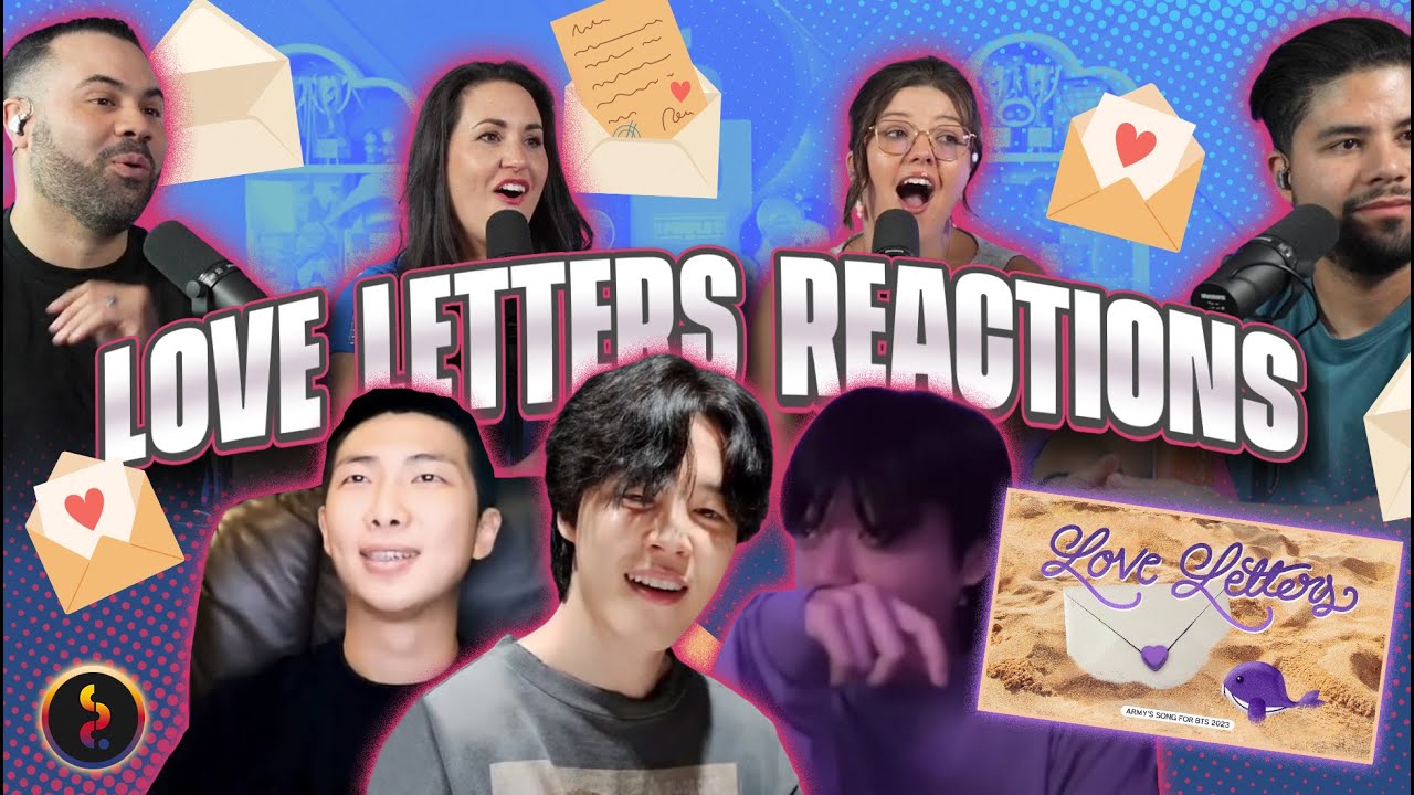 «Песня АРМИ для BTS — Love Letters» — АРМИ отвечают взаимностью 🥹 | Реакция пар