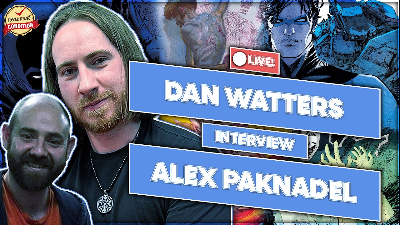Dan Watters & Alex Paknadel Interview | TMNT Shredder | Casey Jones | Batman Dark Patterns | Cyclops