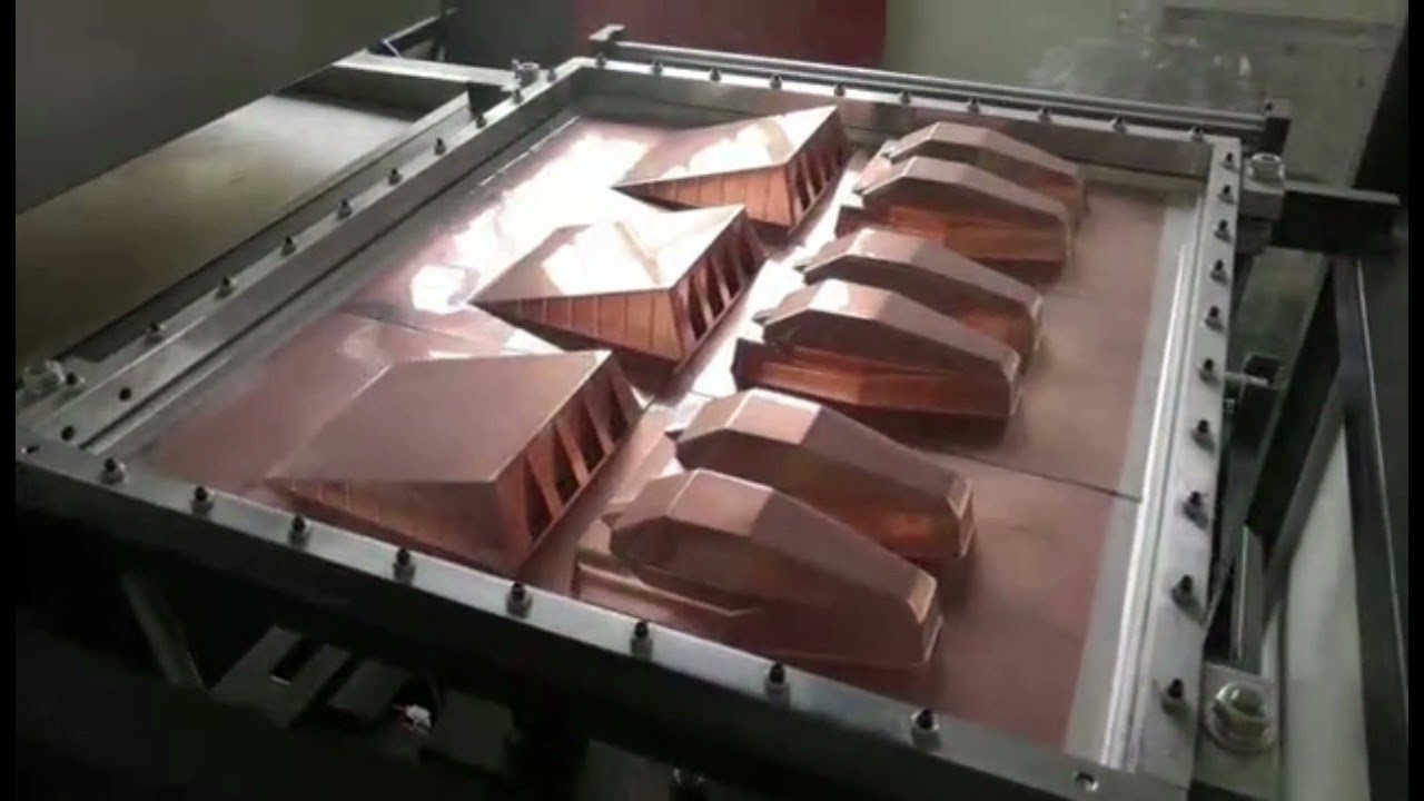 Manual blister vacuum forming machine