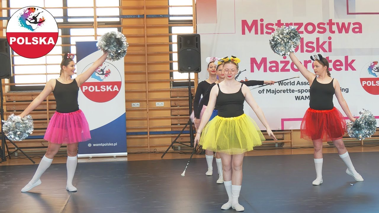 Mażoretki Chełmżyńskiego Ośrodka Kultury Chełmża | Mini Formacja Juniorki | WAMT 2025