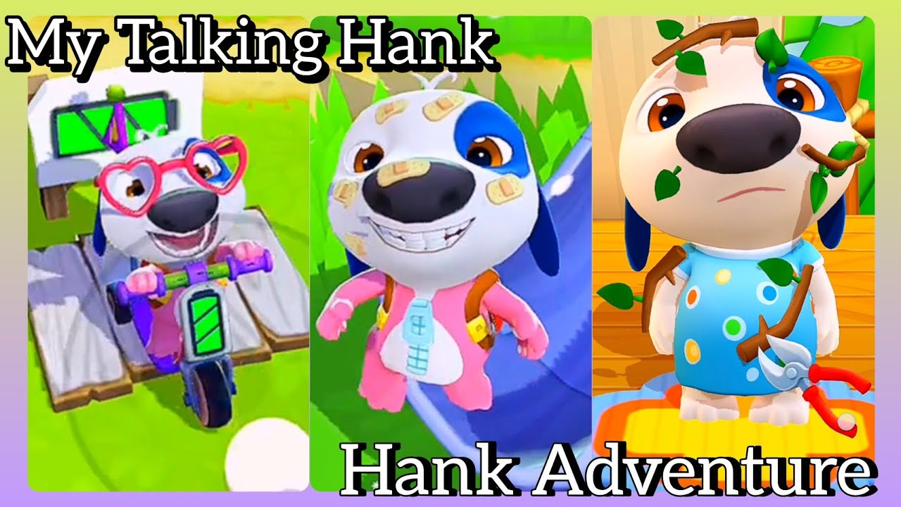 My Talking Hank Island New 🆕Adventure 💽mini gameplay 