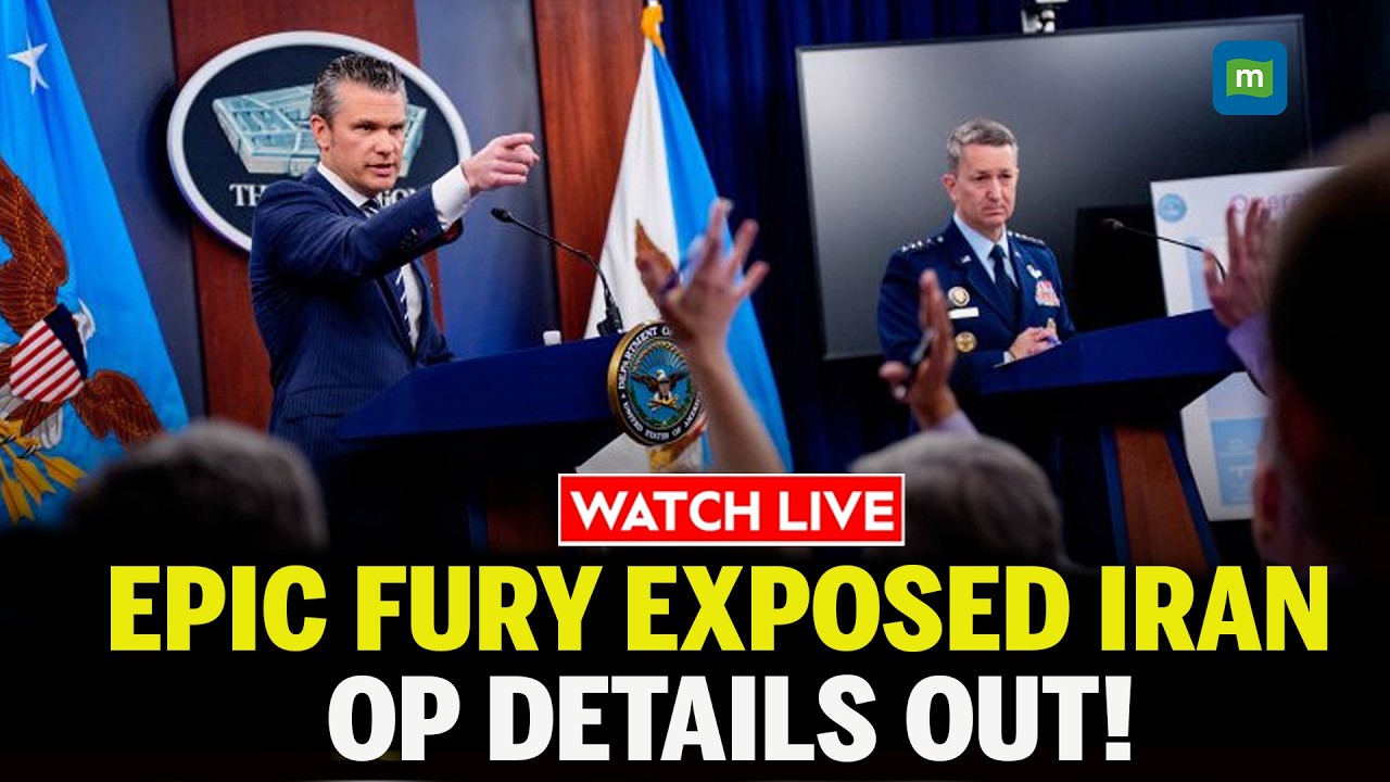 Operation Epic Fury LIVE: Pete Hegseth, Dan Caine Reveal Details on Iran Operation Epic Fury | N18G