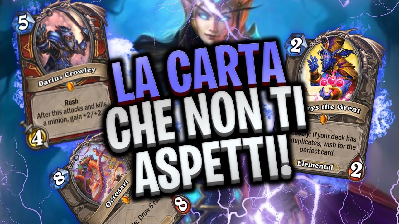 La CARTA che NON TI ASPETTI! | Hearthstone ITA