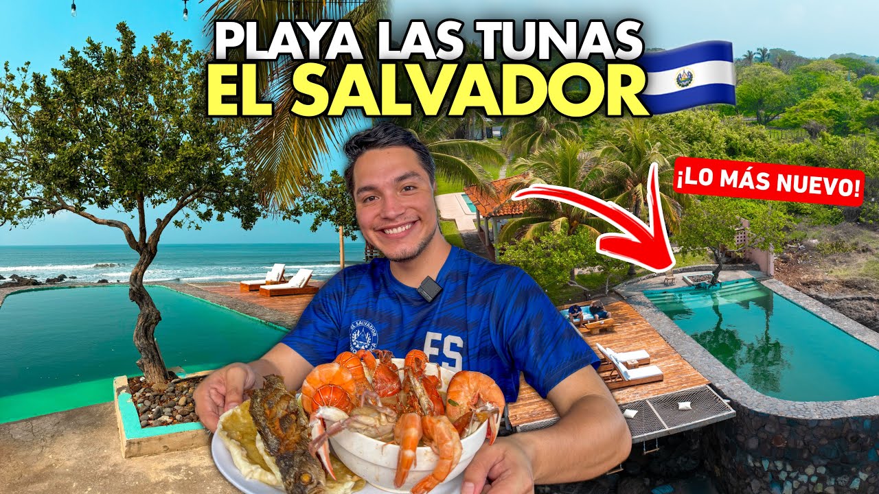Así es la CASA de PLAYA más NUEVA en La Unión El Salvador 🇸🇻 🏖️ Nochtli
