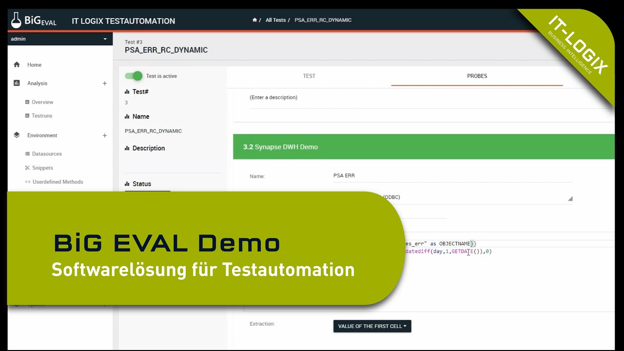 BiG EVAL Demo